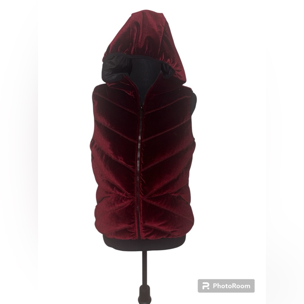 BCBG Puffer Vest SZ SM Gorgeous Color